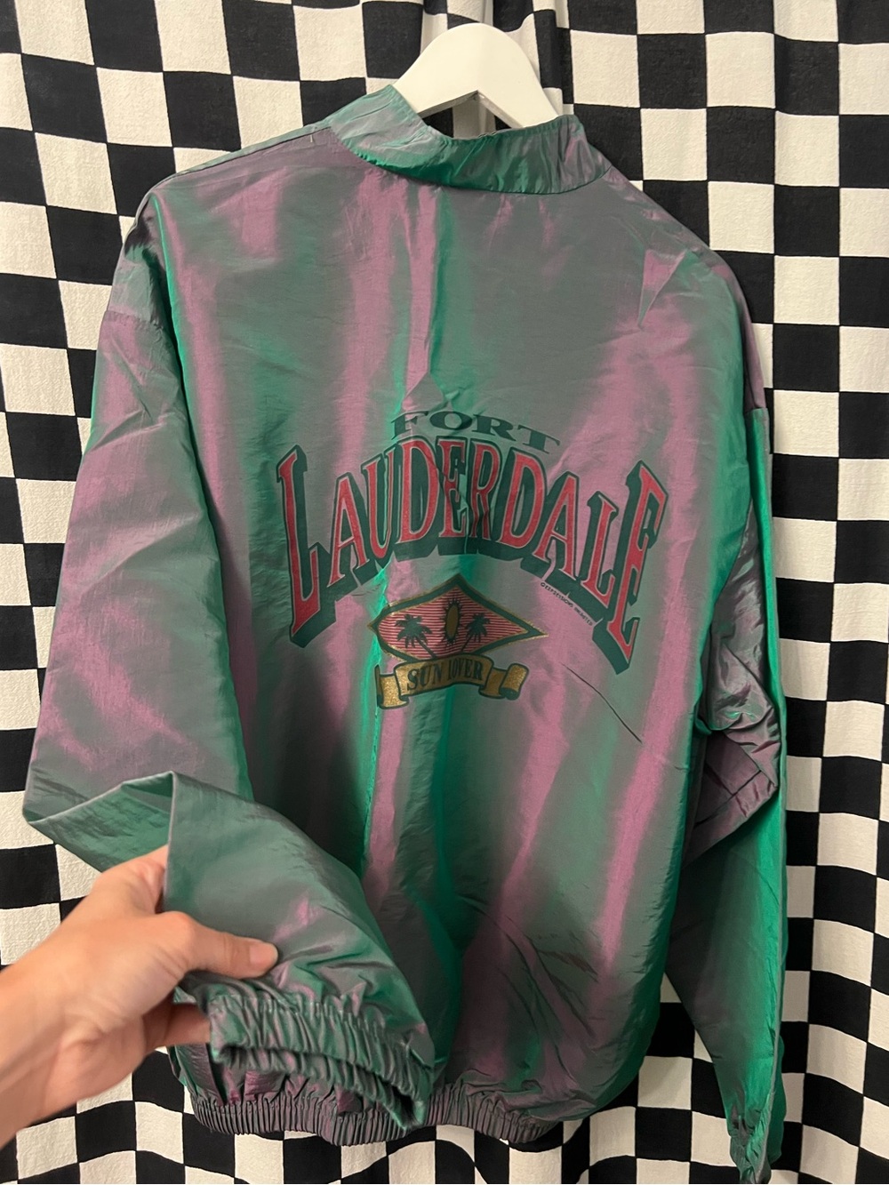 Surf Style Vintage Windbreaker Jacket